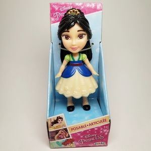 Disney Princess Mulan Mini Posable Doll - Unopened